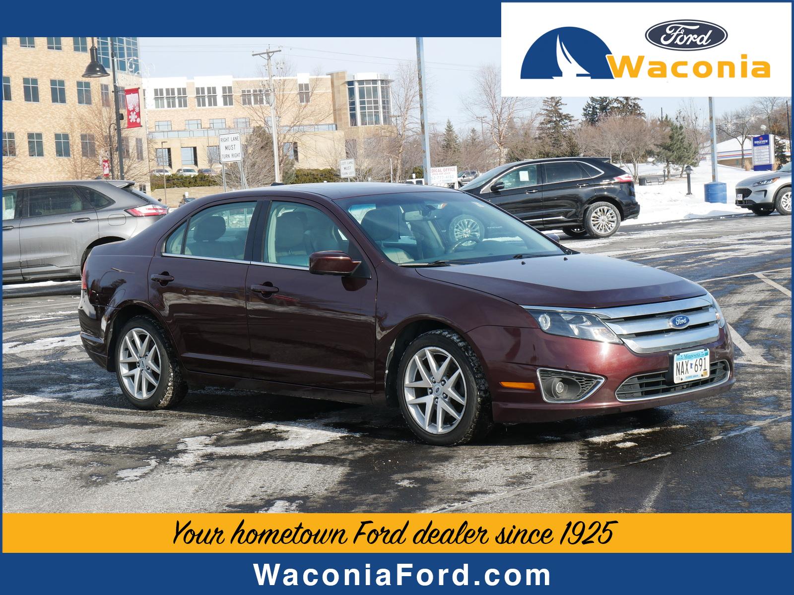 Used 2012 Ford Fusion SEL with VIN 3FAHP0JA8CR209180 for sale in Waconia, Minnesota