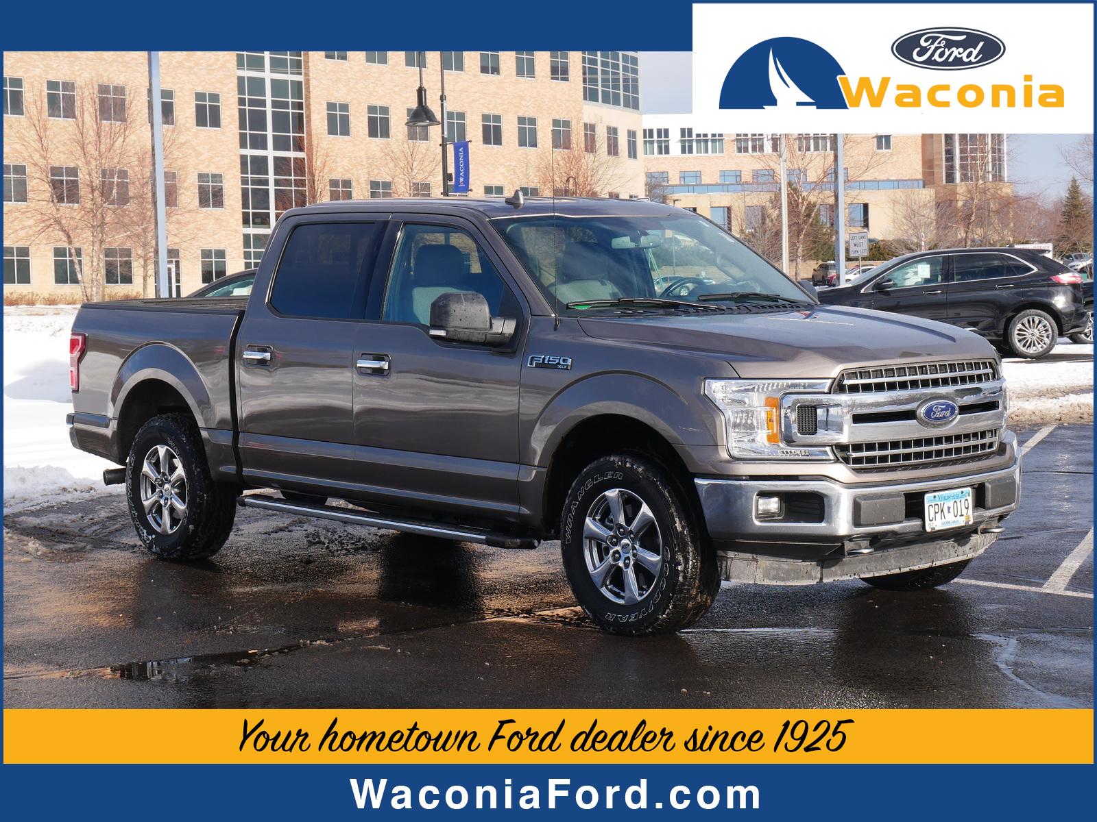 Used 2018 Ford F-150 XLT with VIN 1FTEW1EPXJFE02414 for sale in Waconia, Minnesota